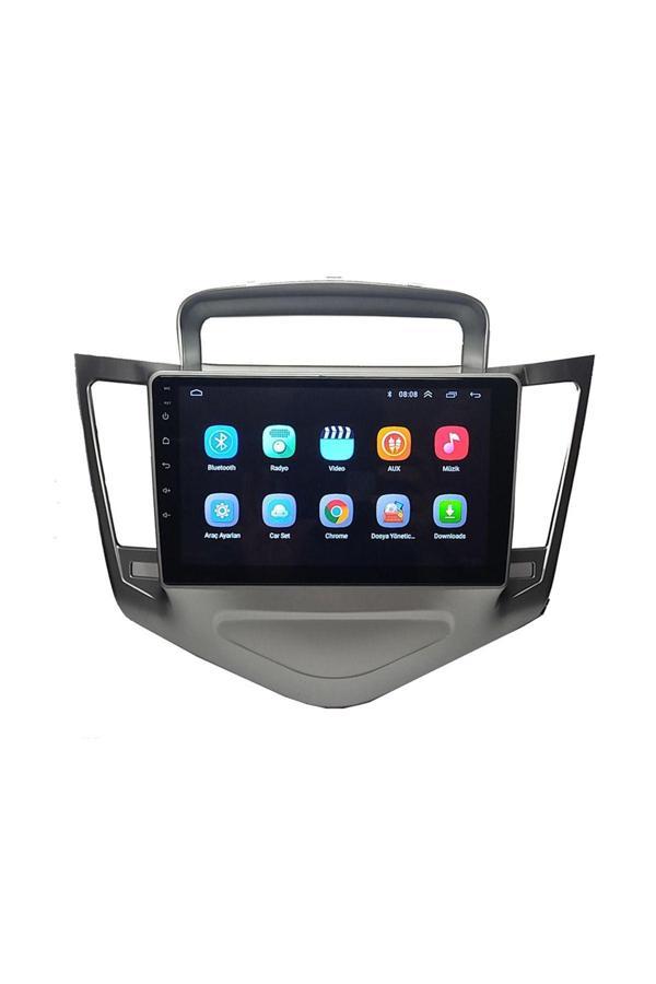 Navmina Chevrolet Cruze 2007-2012 Uyumlu 9 İnç Gri Çerçeveli 4-64 Gb Multimedya - Image 1