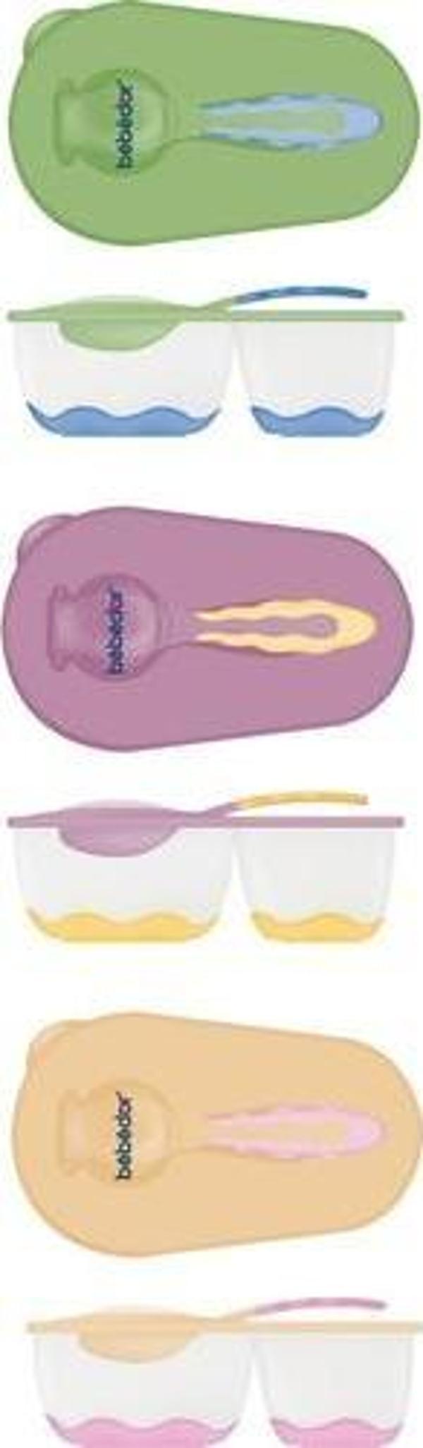 Bebedor İki Bölmeli Tabak - Kaşık - Image 1