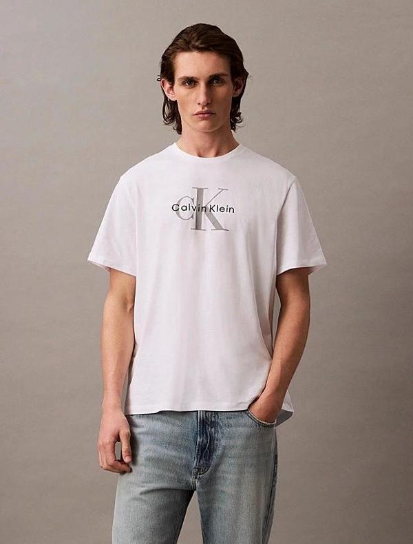 CK Jeans Graphic Tees Erkek  T-shirt LV04RB862G-YAA - Image 1