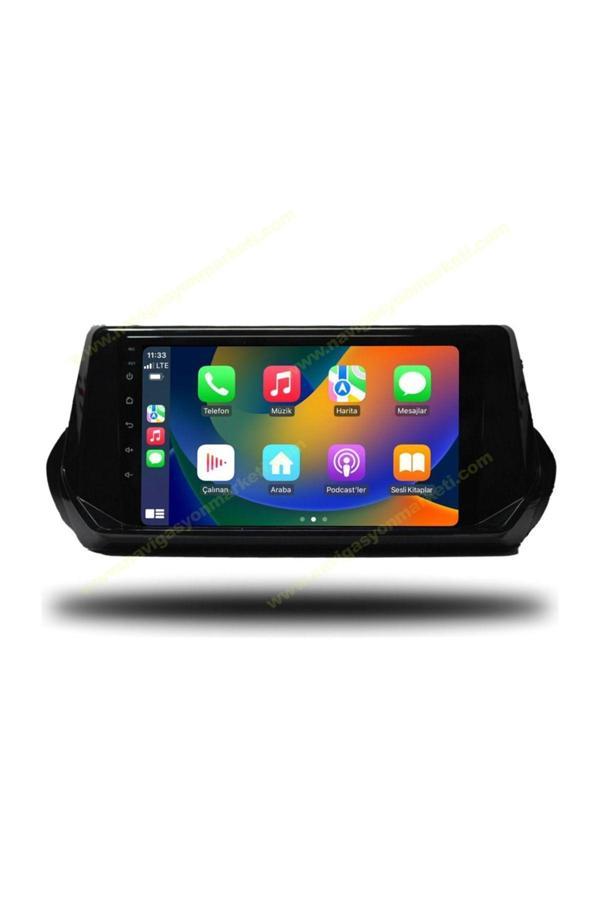Navmina Peugeot 2008 2020-2022 Uyumlu 9 İnç 4-64 Gb Multimedya Kamera - Image 1
