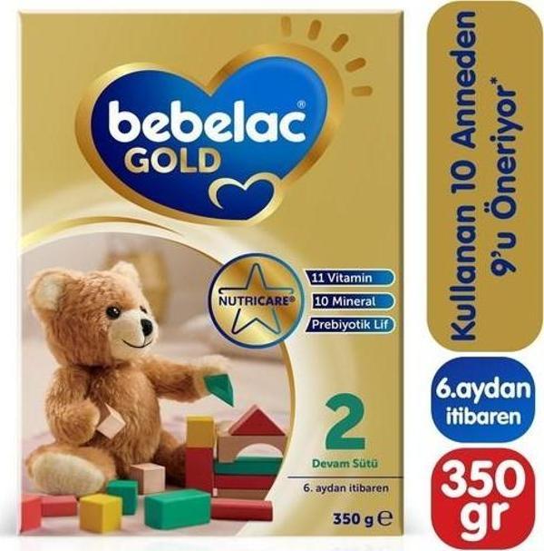Bebelac Gold 2 Devam Sütü 350 Gr - Image 1