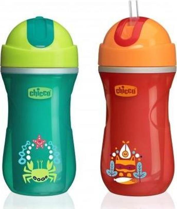 Chicco Isı Yalıtımlı Sport Bardak Pipetli 14+ Ay Unisex - Image 1