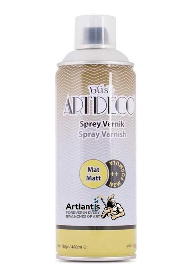 Mat Akrilik Vernik 400 ml Sprey 1 Adet Kalıcı Şeffaf Koruma İç ve Dış Mekan Çizilmeye Karşı Dayanıklı Kalıcı - Image 1