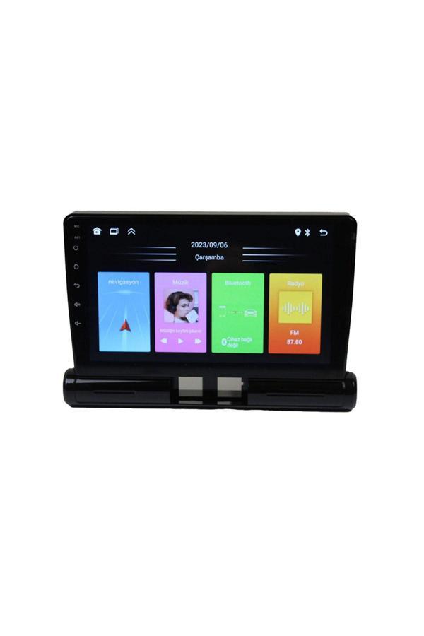 Navmina Citroen C3 2020-2014 Uyumlu 4-64 Gb 10 İnç Siyah Çerçeveli Multimedya - Image 1