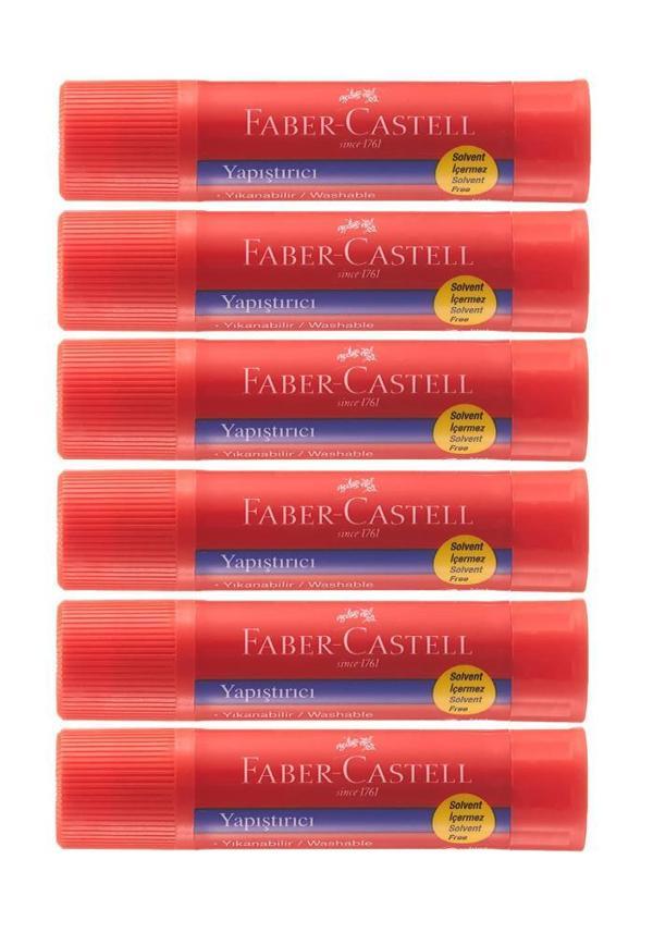 Glue Stick Yapıştırıcı Katı Yapıştırıcı 10 Gr Ruj Yapıştırıcı 6 Adet - Image 1