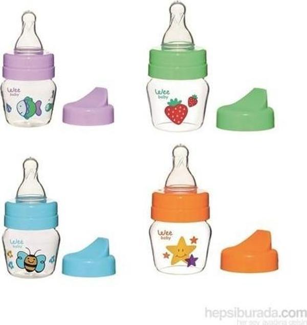 Wee Baby Mini Pp Alıştırma Bardağı Seti 30 Ml 778 Beyaz - Image 1
