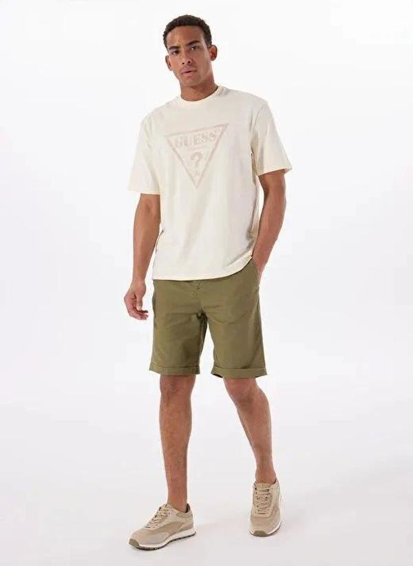 Guess AXEL SHORT Erkek Yeşil Şort M5GD55WH4EA-G896 - Image 1