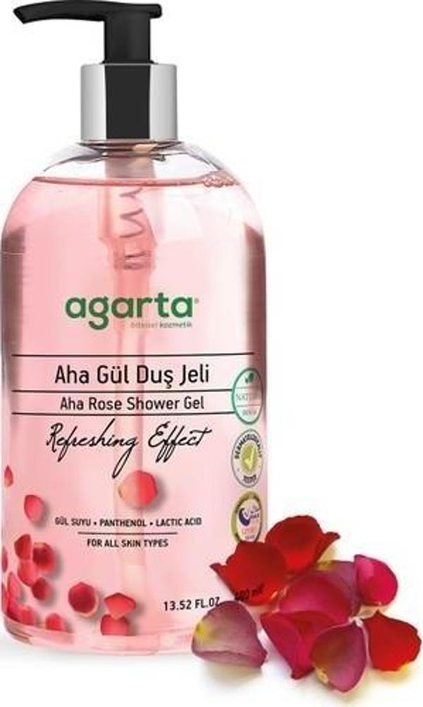 Agarta Doğal Aha Gül Duş Jeli 400 Ml - Image 1