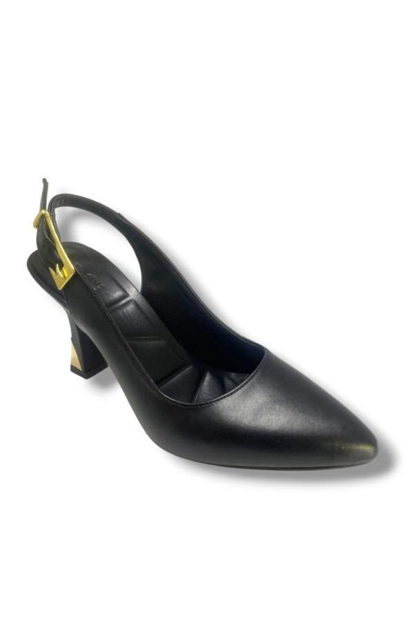 C-Shoes J800-25 Arkası Açık İnce Topuk Kadın Stiletto - Image 1