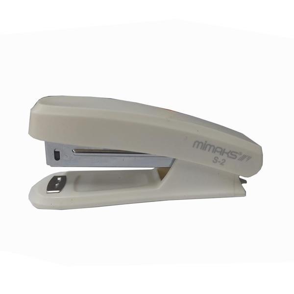 Zımba Makinesi Beyaz S-3 Stapler No:10 1 Adet Küçük Zımba Makinası 10-15 Sayfa Okul Büro Öğrenci Ofis - Image 1