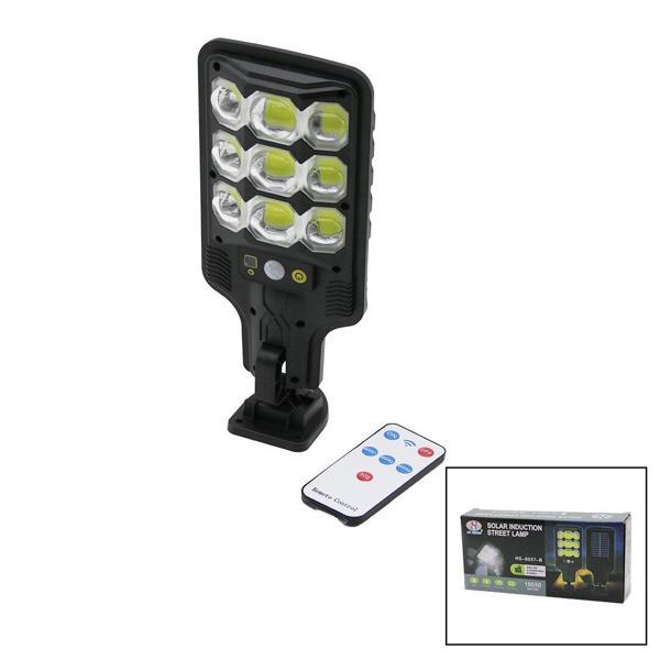 LED SOLAR - KUMANDALI SENSÖRLÜ BAHÇE KAMP LAMBASI 18650 - 1200mA HS-8037-B 9  - Image 1
