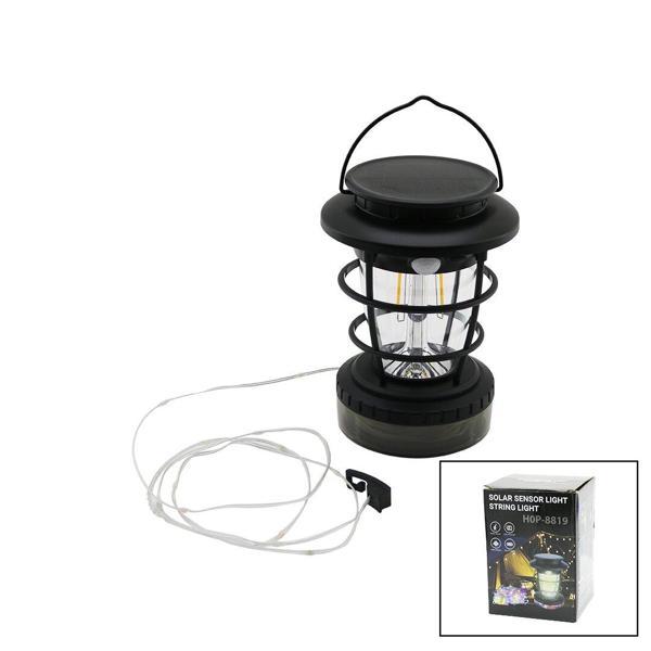 2İN1=FANUS KAMP-BAHÇE FENER - RGB ŞERİT LED 10MTS OLAR - ŞARJLI SENSÖRLÜ LED MAKARALI  - Image 1