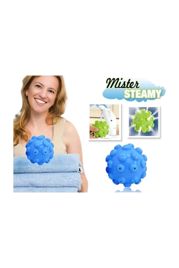Mister Steamy Buharlı Çamaşır Kurutma Ve Ütü Topları (2'li) - Image 1
