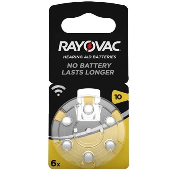 RAYOVAC 10 NO KULAKLIK PİLİ 6Lİ PAKET FİYAT  - Image 1