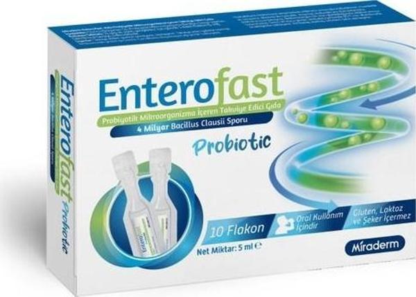 Enterofast Probiotic 10 Flakon - Image 1