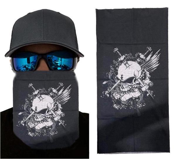 Motorcu Boyunluk Baf Buff Bandana 25x48 cm Model 6  - Image 1