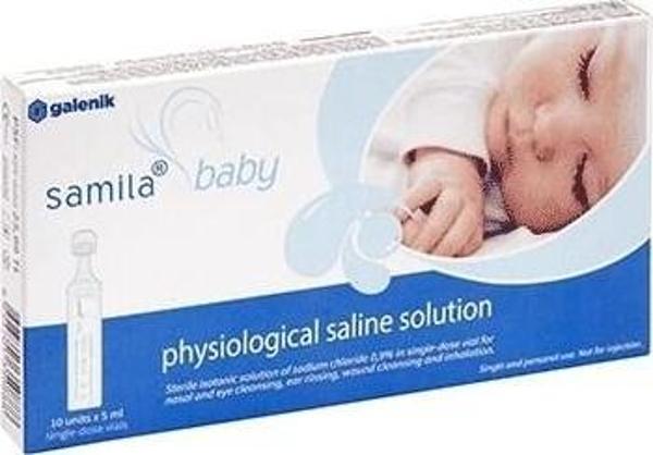 Samila Serum Fizyolojik 5 Ml - 10 Adet Flakon - Image 1