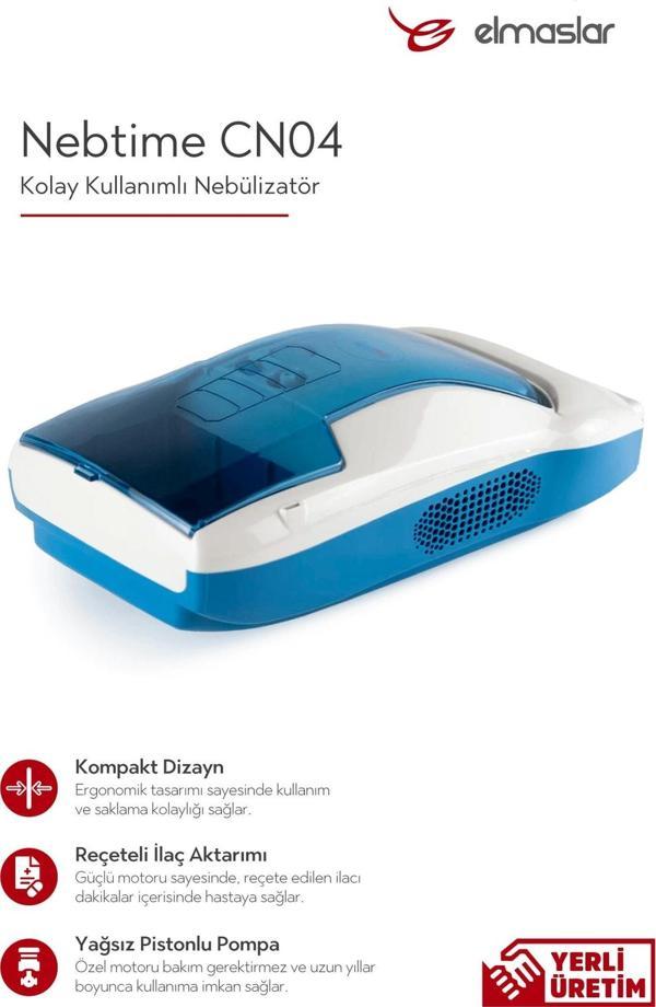 Elmaslar - Kompresörlü Nebulizatör Cihazı Cn04. - Image 1