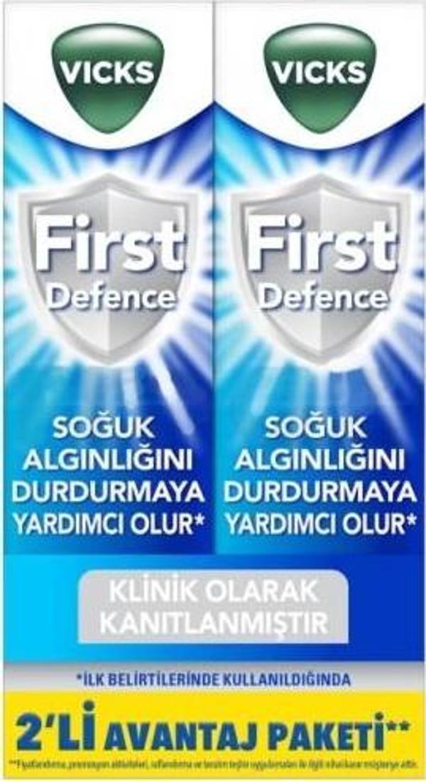 Vicks First Defence Burun Spreyi 15 Ml - İkili Avantaj Paketi - Image 1