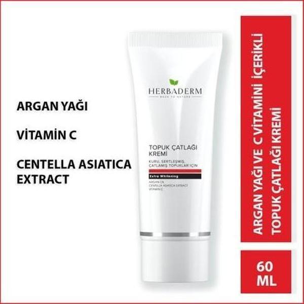 Herbaderm Ayak Ve Topuk Çatlaklarına Karşı Bakım Kremi Argan Yağlı 60 Ml - Image 1