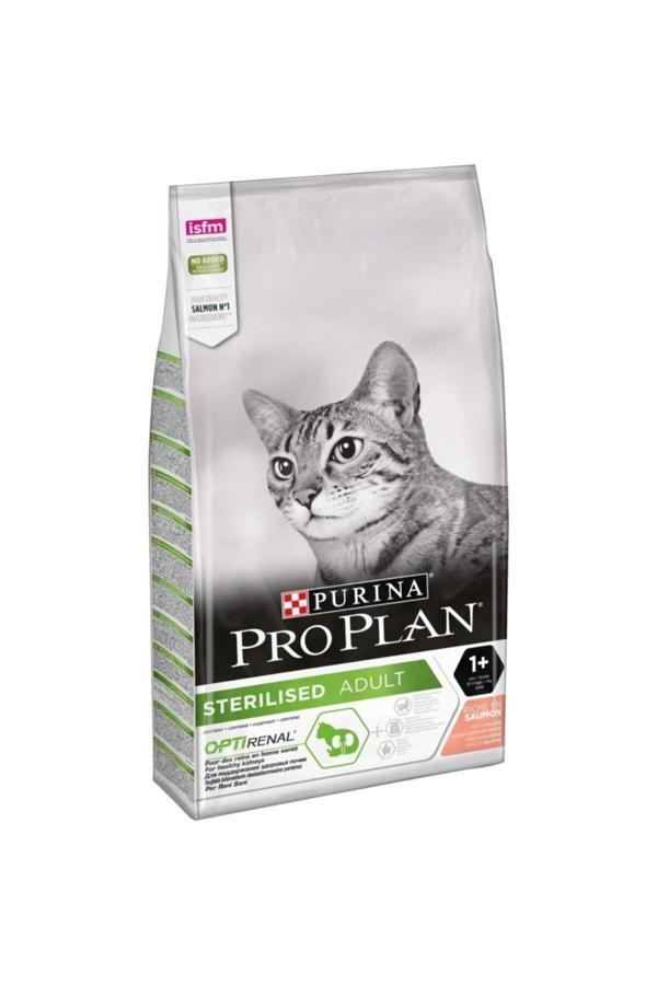 Proplan Kısırlaştırılmış Somonlu Kuru Kedi Maması 3 kg - Image 1