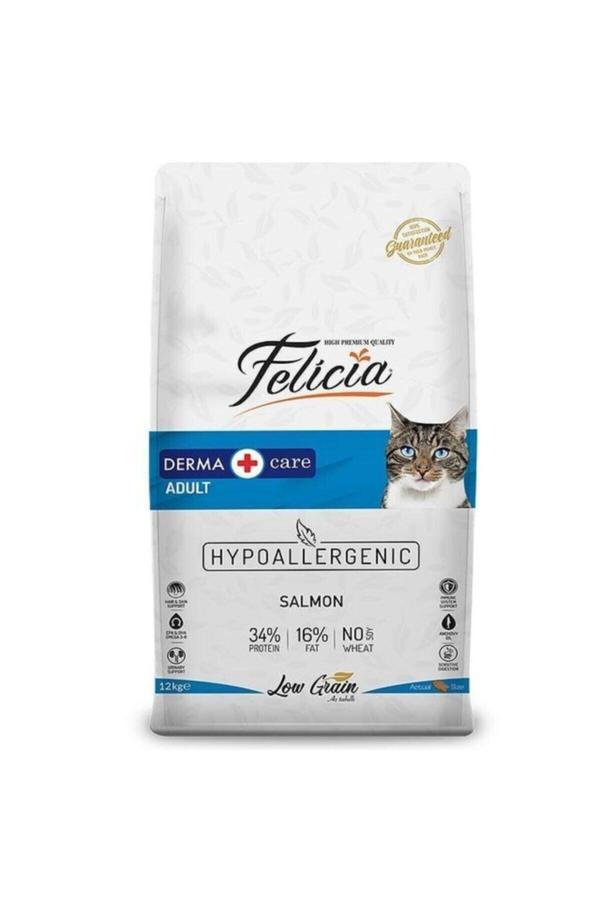 Az Tahıllı 12 Kg Yetişkin Somonlu Hypoallergenic Kedi Maması - Image 1