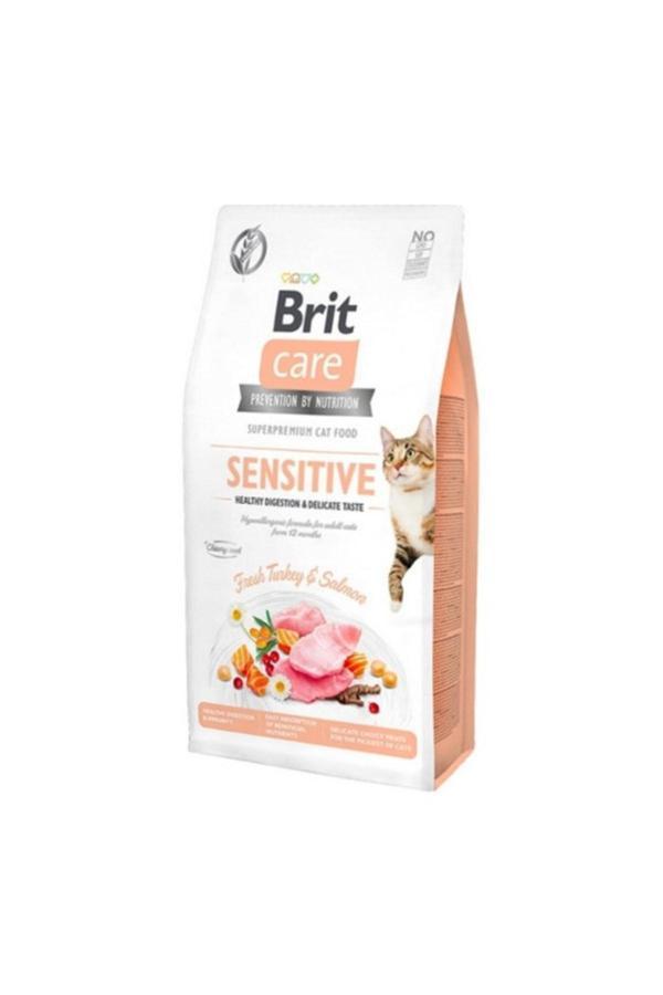 Care Grain Taze Hindili Ve Somonlu Tahılsız Kedi Maması 2 Kg - Image 1