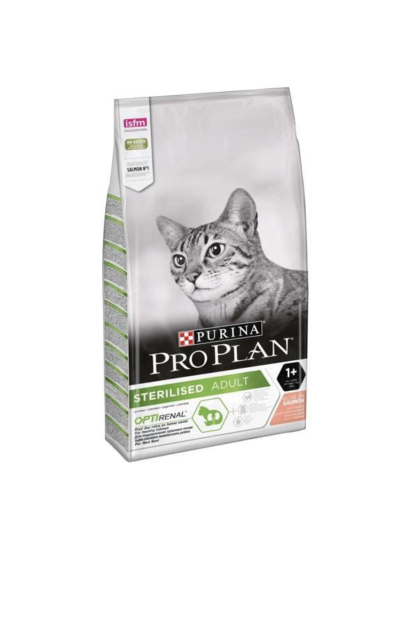 Proplan Sterilised Kısırlaştırılmış Somonlu Kedi Maması 10 Kg - Image 1