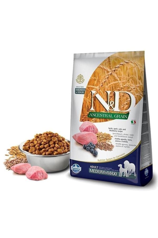 Nd Düşük Tahıllı Kuzu Etli Yaban Mersini Yetişkin Köpek Maması 12 Kg - Image 1