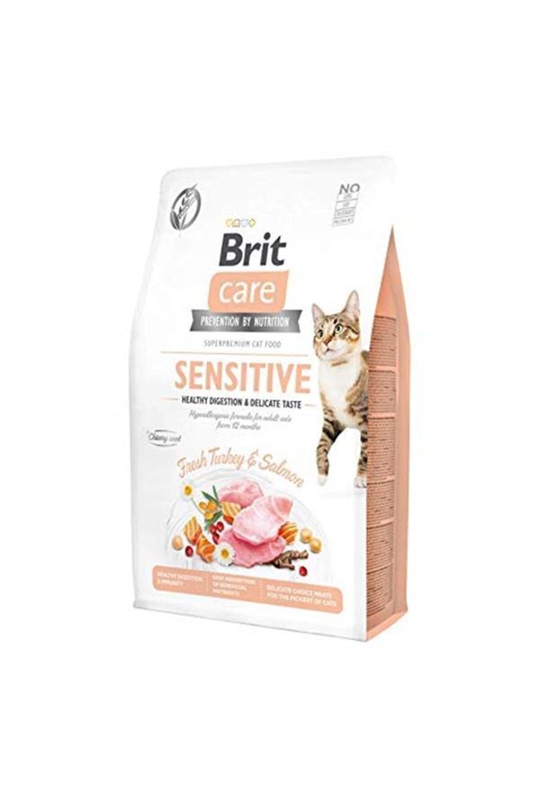 Care Grain Taze Hindili Ve Somonlu Tahılsız Kedi Maması 2 Kg - Image 1