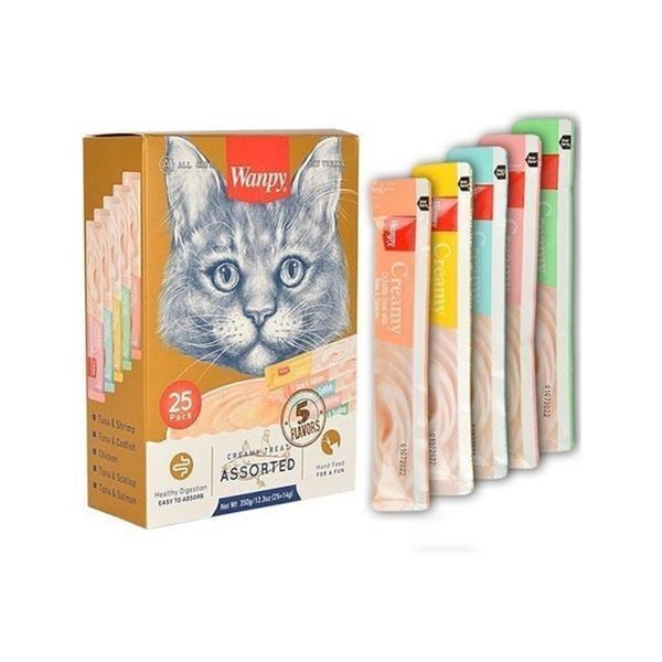 Karışık Ra-Mix Likit Sıvı Kedi Ödülü 14 gr x 25 - Image 1