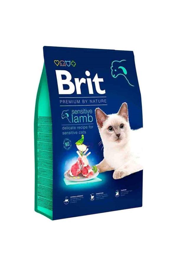 Brit Premium Sensitive Kuzu Etli Kedi Maması 8 Kg - Image 1