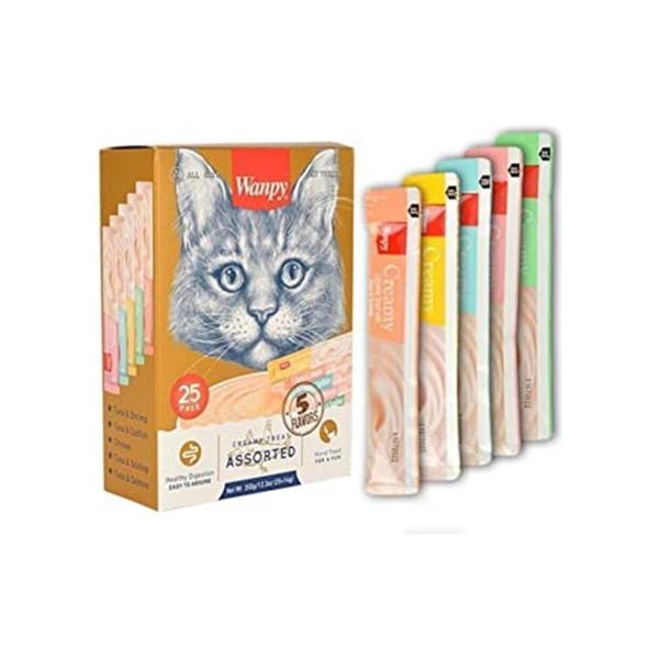 Karışık Sıvı Kedi Ödülü 25*14 gr Ra-Mix - Image 1