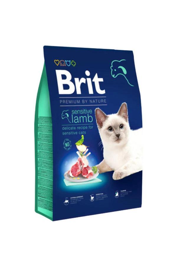 Brit Premium Sensitive Kuzu Etli Kedi Maması 8 Kg - Image 1