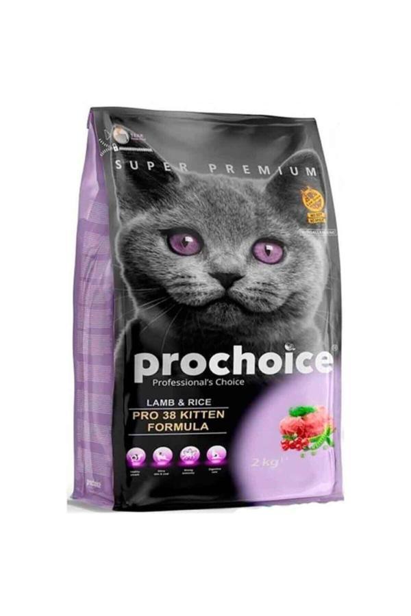 ProChoice 38 Kitten Kuzu Etli Yavru Kedi Maması 2 Kg - Image 1