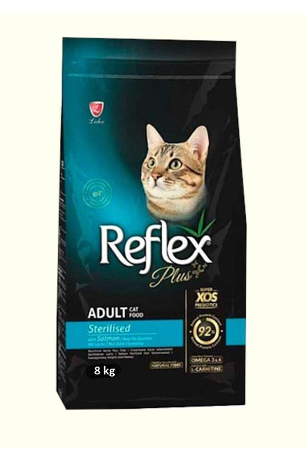 Plus Somonlu Kısırlaştırılmış Yetişkin Kedi Maması 8 Kg - Image 1