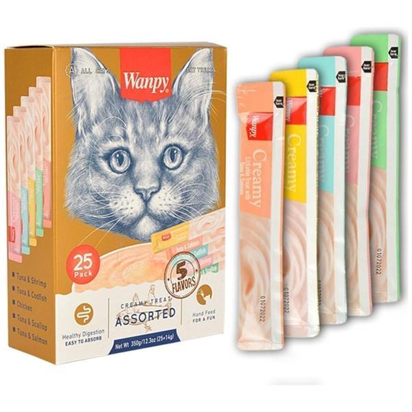 Karışık Sıvı Kedi Ödülü 25X14 gr - Image 1