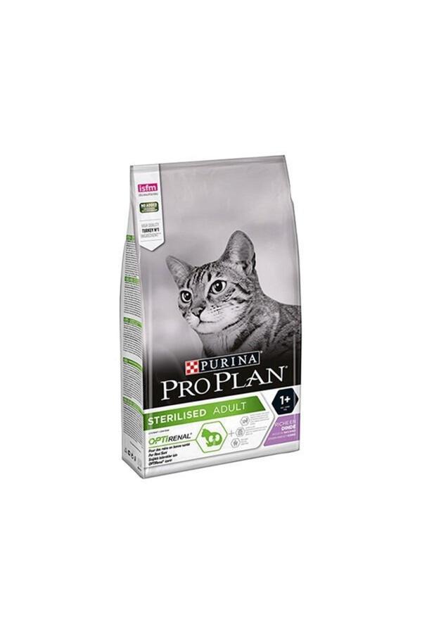 Pro Plan Sterilised Hindili Kısırlaştırılmış Kuru Kedi Maması 10 Kg - Image 1