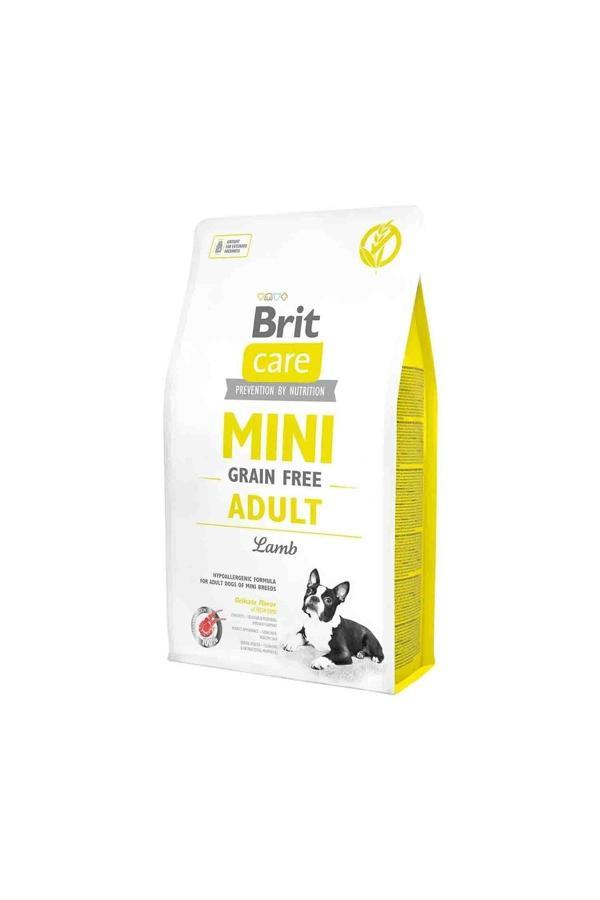 Brit Care Mini Tahılsız Kuzu Etli Küçük Irk Yetişkin Köpek Maması 2 Kg - Image 1