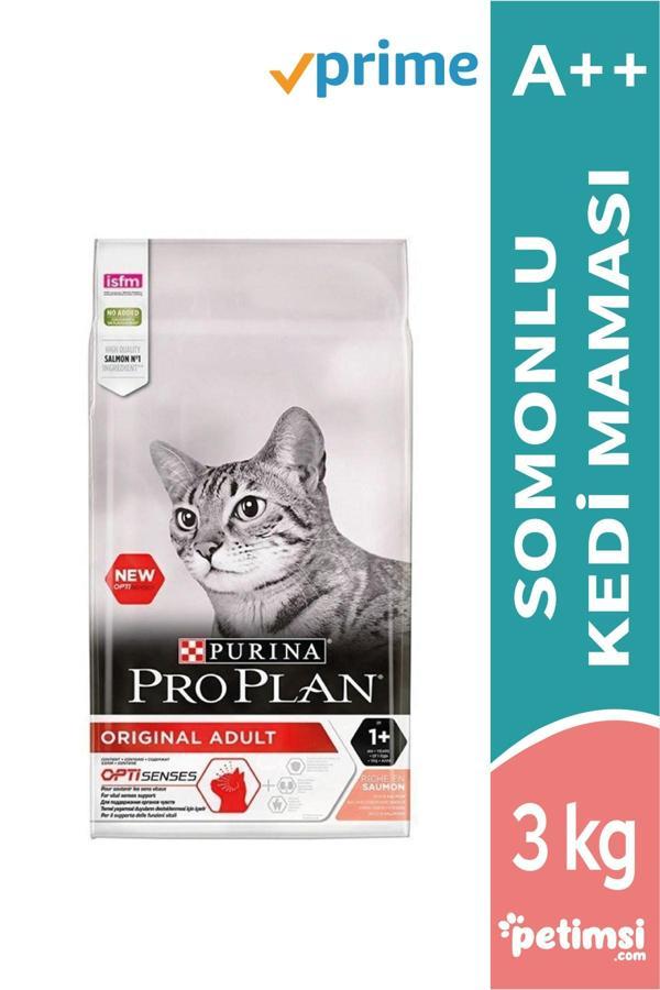 Pro Plan Somonlu Yetişkin Kedi Maması 3 Kg - Image 1