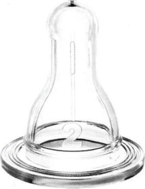 BabyTime Silkon Klasik Biberon Emziği N.2 - Image 1