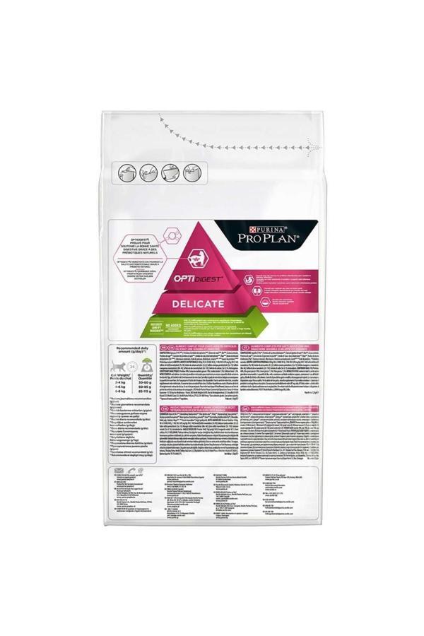 Pro Plan Delicate Kuzu Hassas Sindirim Kedi Maması 10 kg - Image 1