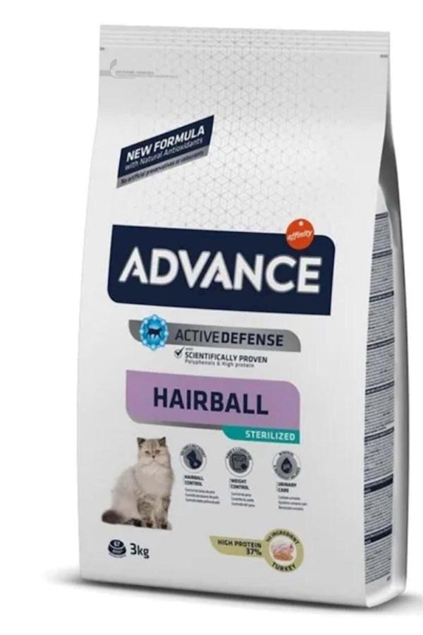 Sterilized Hairball Hindili Kısırlaştırılmış Kedi Maması 3 Kg - Image 1