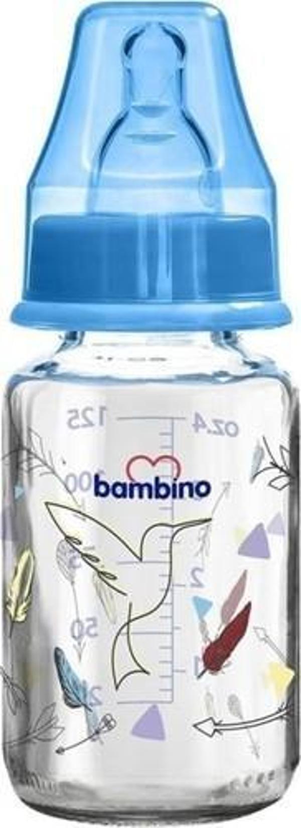 Bambino Ortodontik Cam Biberon 0+Ay 125 Ml B011 - Image 1
