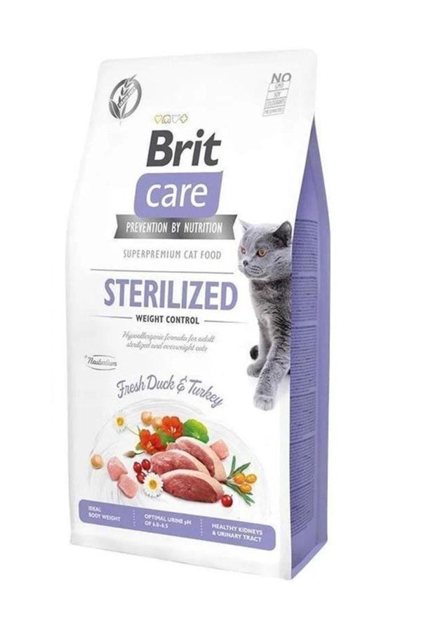 Brit Care Ördekli Kısırlaştrırılmış Yetişkin Kedi Maması 7 Kg. - Image 1