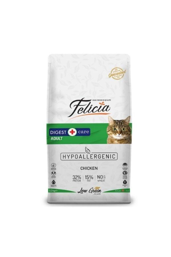 Az Tahıllı Yetişkin Tavuklu Hypoallergenic Kedi Maması 12 kg - Image 1