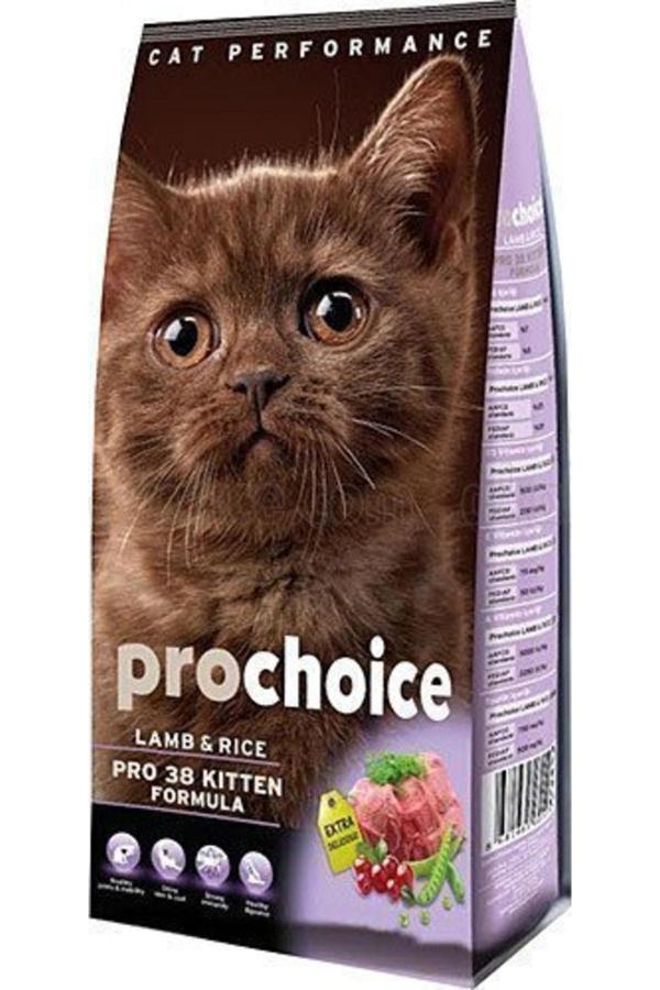 ProChoice 38 Kitten Kuzu Etli Yavru Kedi Maması 2 Kg - Image 1