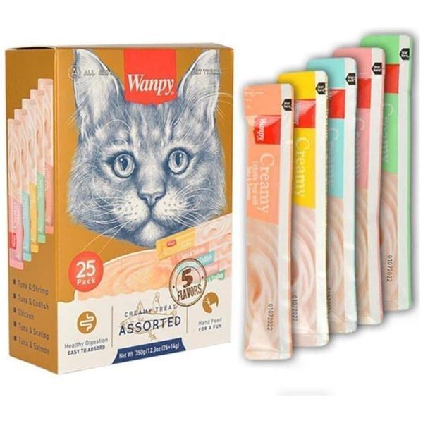 Karışık Sıvı Kedi Ödülü 25*14 gr Ra-Mix - Image 1
