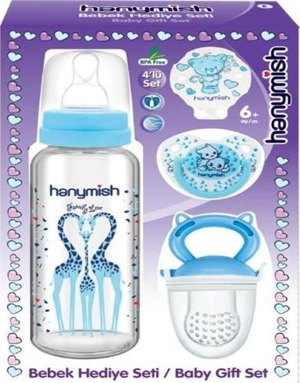 Hanymish Hanymi̇Sh 4 Lü Beslenme Seti̇ (Pembe)-652 - Image 1