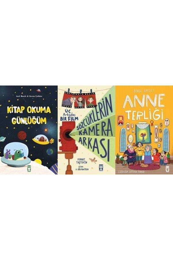 3'lü Okuma Seti - Sözcüklerin Kamera Arkası, Kitap Okuma Günlüğüm, Ann - Genç Timaş - Image 1